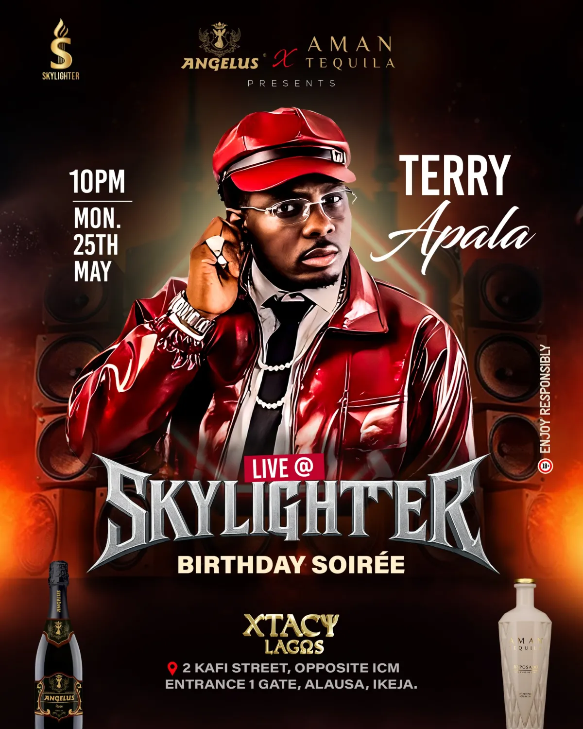 Starlighter Birthday Soirée Live Terry Apala