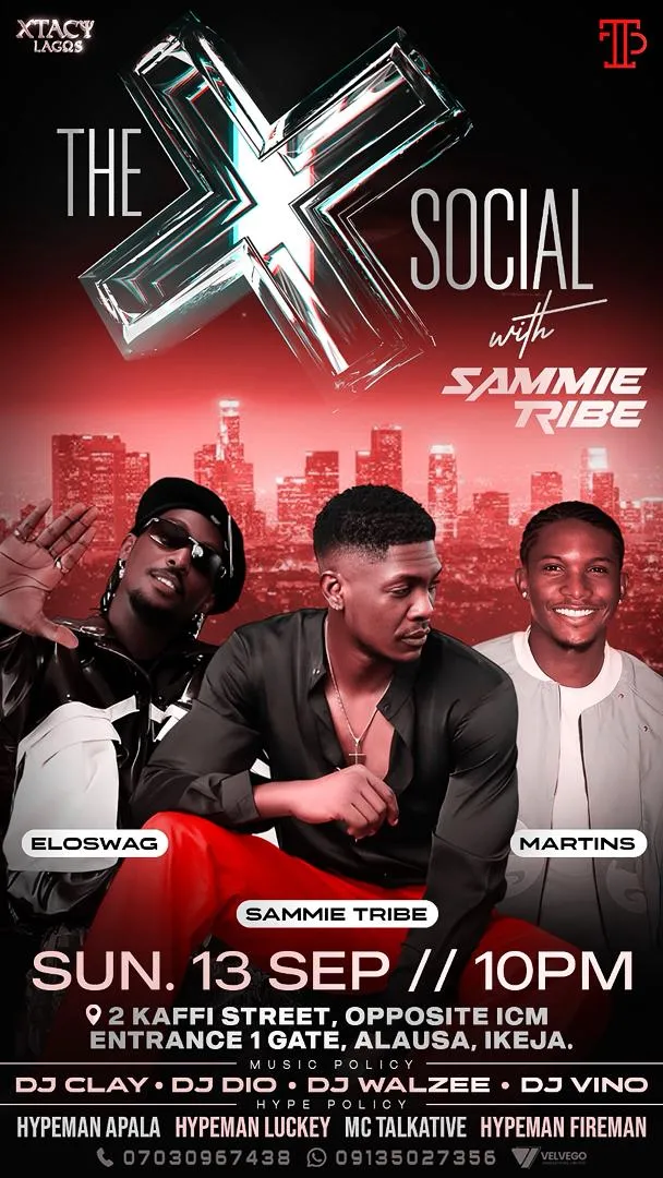 The X Social with Sammie Ribe